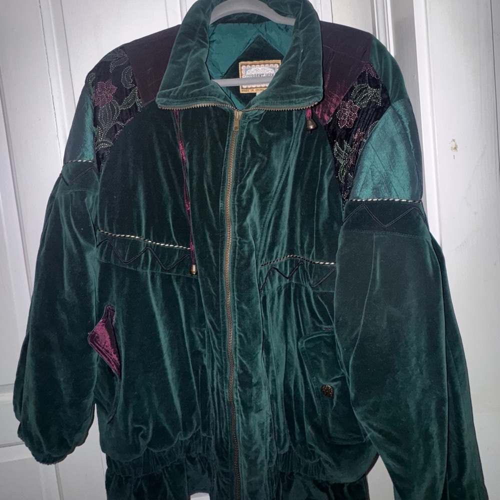 Vintage Green Jacket